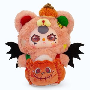 Baby Three 400% Halloween Limited Set(White&Orange) Plush Series Lucky Bag Babythree Official